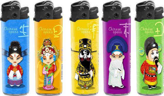 DY Brand  Cartoon Flint Cigarette Lighter