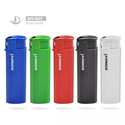 Factory Price Europe CR Refillable Solid Five Colors Colorful Windcap Electronic Lighter
