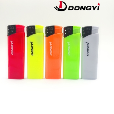 CR Wholesale Promotional Electric Gas Lighter with Frost Painting