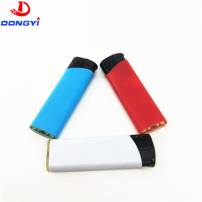 CR Wholesale Promotional Electric Gas Lighter with Frost Painting
