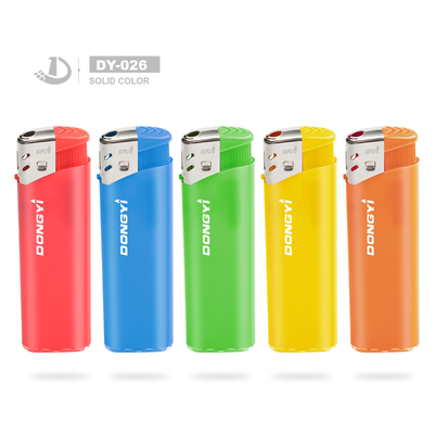 Manufacturer 81mm Transparent Five Colors Cigarette Lighter