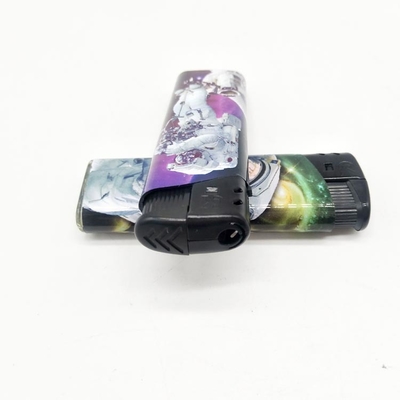 Astronaut Labels Black Windcap Cigarette Lighter