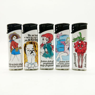 Animal Kingdom and Funny Images Labels DY-026 Cigarette Lighter