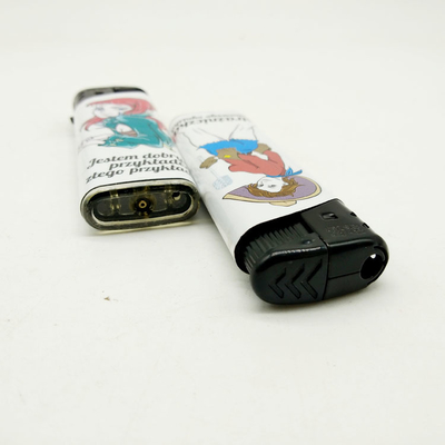 Different Styles High Quality Electric Lighter with Labels