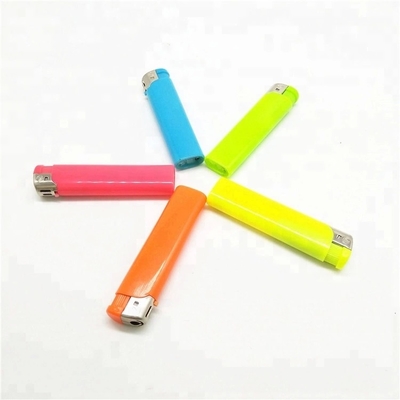 Wholesales Cheap Price Transparent Color Plastic Gas Lighter Disposable CR Lighter