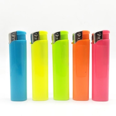 DY-051 Solid Five Colors Popular Electric Gas Lighter for Cigarettes