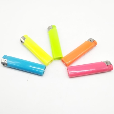 Solid 5 Colors Lighter Cases DY-051 Electric Gas Lighter for Printing