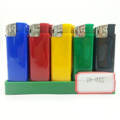 High Quality 8.2CM Length Solid Colors DY-055 Electric Gas Lighter