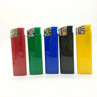 High Quality 8.2CM Length Solid Colors DY-055 Electric Gas Lighter