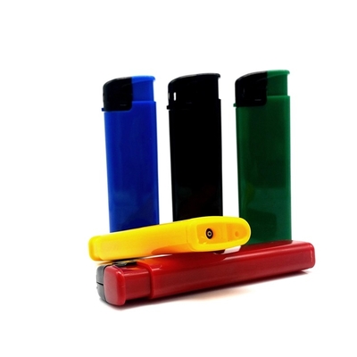 High Quality 8.2CM Length Solid Colors DY-055 Electric Gas Lighter