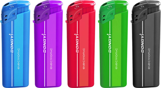 Dongyi ISO9994 Plastic Electronic Cigarette Cheap New Style logo Customized Portable Lighter DY-068