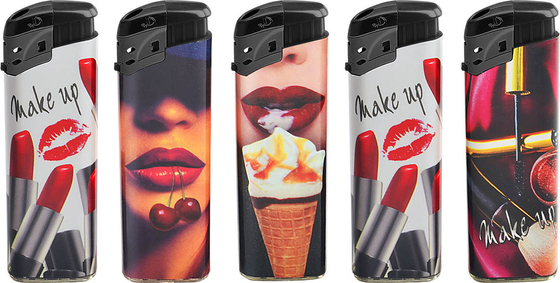 Dongyi ISO9994 Plastic Electronic Cigarette Cheap New Style logo Customized Portable Lighter DY-068