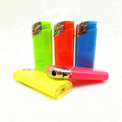 ISO9994 Standard Semi-transparent Electronic Gas Lighter in Factory Price