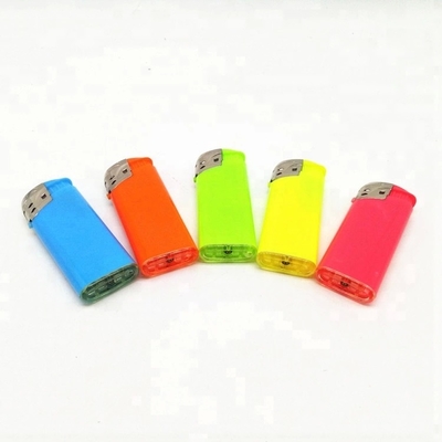ISO9994 Standard Semi-transparent Electronic Gas Lighter in Factory Price